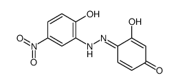 3-hydroxy-4-[(2-hydroxy-5-nitrophenyl)hydrazinylidene]cyclohexa-2,5-dien-1-one picture