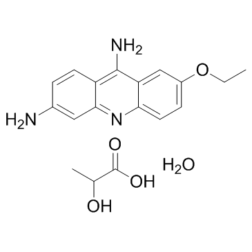 Ethacridine lactate Monohydrate structure