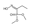 N-(1-dimethoxyphosphorylpropylidene)hydroxylamine Structure