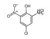 2-氨基-4-氯-6-硝基苯星空app盐酸盐结构式