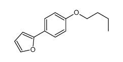 2-(4-butoxyphenyl)furan结构式