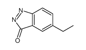 3H-Indazol-3-one, 5-ethyl- (9CI) structure