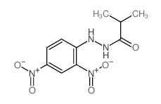 Propanoic acid, 2-methyl-, 2-(2,4-dinitrophenyl)hydrazide picture