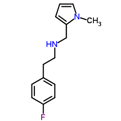 2-(4-Fluorophenyl)-N-[(1-methyl-1H-pyrrol-2-yl)methyl]ethanamine结构式