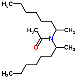 N,N-di(1-Methyl heptyl) acetamide Structure