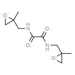 Oxamide, N,N-bis(2,3-epoxy-2-methylpropyl)- (5CI)结构式