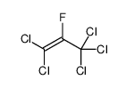 1,1,3,3,3-pentachloro-2-fluoroprop-1-ene Structure