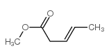 methyl pent-3-enoate Structure