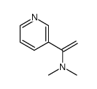 β-(1-dimethylaminovinyl)pyridine结构式