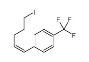 1-(5-iodopent-1-enyl)-4-(trifluoromethyl)benzene Structure