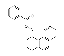 4-benzoyloxyimino-1,2,3,4-tetrahydrophenanthrene Structure