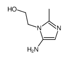 2-(5-氨基-2-甲基-1H-咪唑-1-基)乙醇结构式