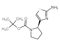 (S)-2-(2-氨基噻唑-4-基)吡咯烷-1-羧酸叔丁酯图片