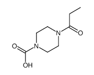 1-Piperazinecarboxylic acid,4-propionyl- (5CI) picture