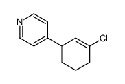 4-(3-chlorocyclohex-2-en-1-yl)pyridine结构式