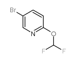 5-溴-2-(二氟甲氧基)吡啶结构式