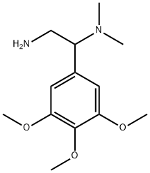 [2-amino-1-(3,4,5-trimethoxyphenyl)ethyl]dimethylamine Structure