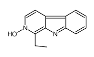 1-ethyl-2-hydroxypyrido[3,4-b]indole Structure