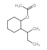 Cyclohexanol,2-(1-methylpropyl)-, 1-acetate picture