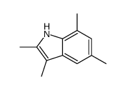 2,3,5,7-tetramethyl-1H-indole Structure