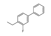 1-ethyl-2-fluoro-4-phenylbenzene Structure