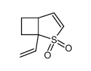 1-vinyl-2-thiabicyclo(3.2.0)hept-3-ene 2,2-dioxide结构式