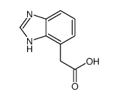 2-(1H-benzimidazol-4-yl)acetic acid Structure