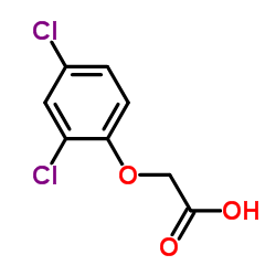 2,4-Dichlorophenoxyacetic acid Structure