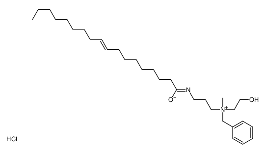 benzyl(2-hydroxyethyl)methyl[3-[(1-oxooctadec-9-enyl)amino]propyl]ammonium chloride picture