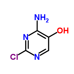 4-Amino-2-chloro-5-hydroxypyrimidine structure