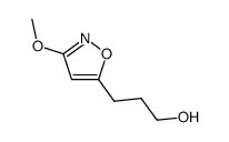 5-Isoxazolepropanol,3-methoxy-(9CI)结构式