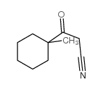 3-(1-METHYL-CYCLOHEXYL)-3-OXO-PROPIONITRILE结构式