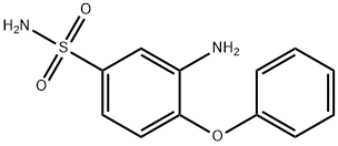 3-amino-4-phenoxybenzenesulfonamide structure