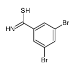 3,5-二溴苯硫代甲酰胺结构式