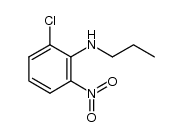 (2-chloro-6-nitro-phenyl)-propyl-amine Structure