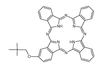 2-neopentoxyphthalocyanine Structure