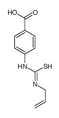 4-(3-烯丙基硫脲基)苯甲酸结构式