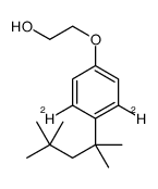 4-tert-Octylphenol-3,5-d2 monoethoxylate solution Structure