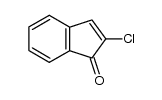 1H-Inden-1-one,2-chloro- Structure