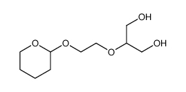 2-[2-(tetrahydro-2H-pyran-2-yloxy)ethoxy]propane-1,3-diol Structure