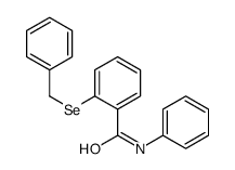 2-benzylselanyl-N-phenylbenzamide Structure