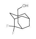 (4, 4-Difluoroadamantan-1-yl)methanol Structure