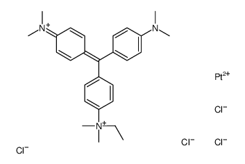 tetrachloroplatinate dianion-methyl green complex picture