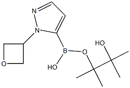 1-(3-Oxetanyl)-1H-pyrazole-5-boronic acid pinacol ester structure