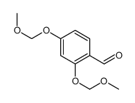 2,4-bis(methoxymethoxy)benzaldehyde Structure