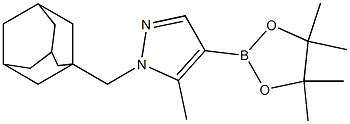 1-(Adamantan-1-ylmethyl)-5-methyl-4-(4,4,5,5-tetramethyl-1,3,2-dioxaborolan-2-yl)-1H-pyrazole picture