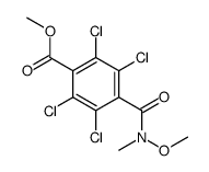 N-Methoxy-N-methyl-2,3,5,6-tetrachloroterephthalamic acid methyl ester picture