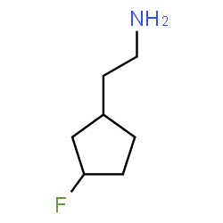 2-(3-氟环戊基)乙胺结构式