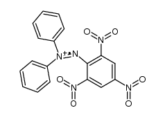 α,α-diphenyl-β-picrylhydrazyl radical Structure