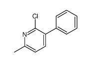 6-chloro-5-phenyl-2-picoline Structure